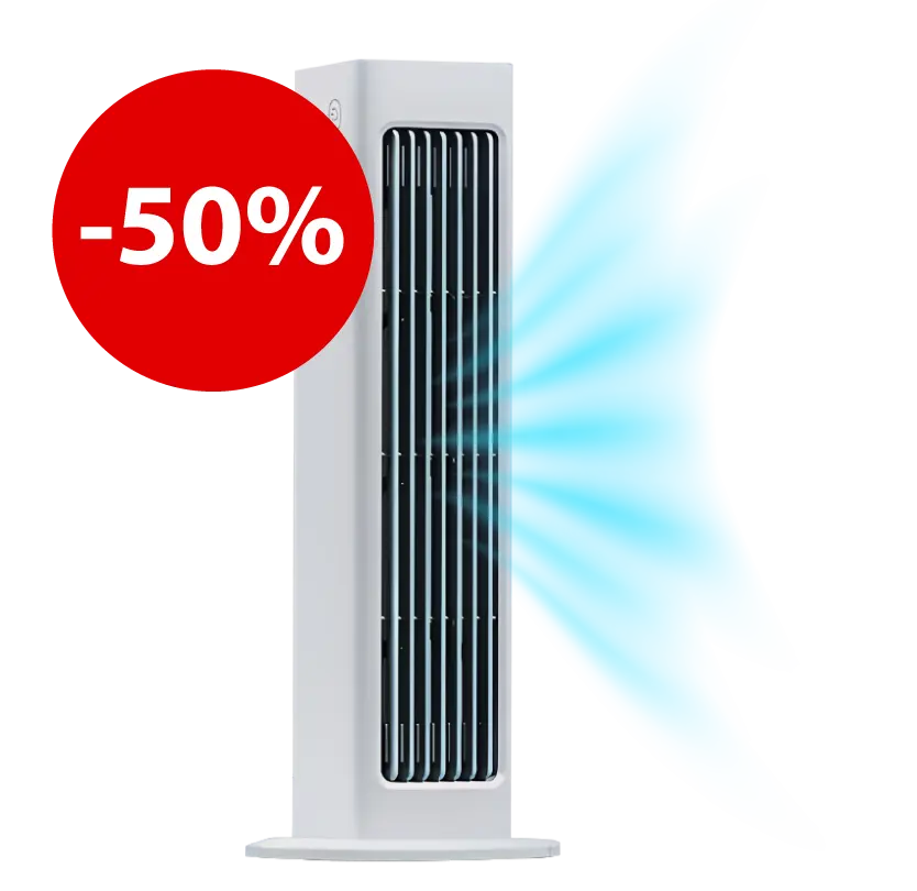 Qinux BreezaMax Produkt mit 50 Prozent Rabatt